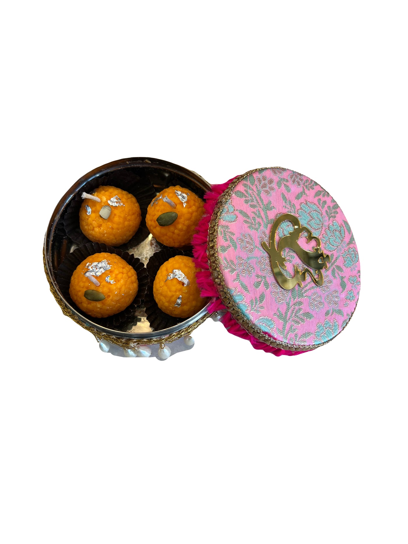 Laddu Candles Pack of 4