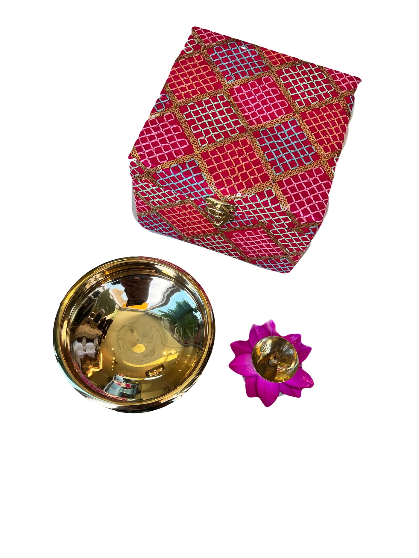 Brass Urli Gift Box