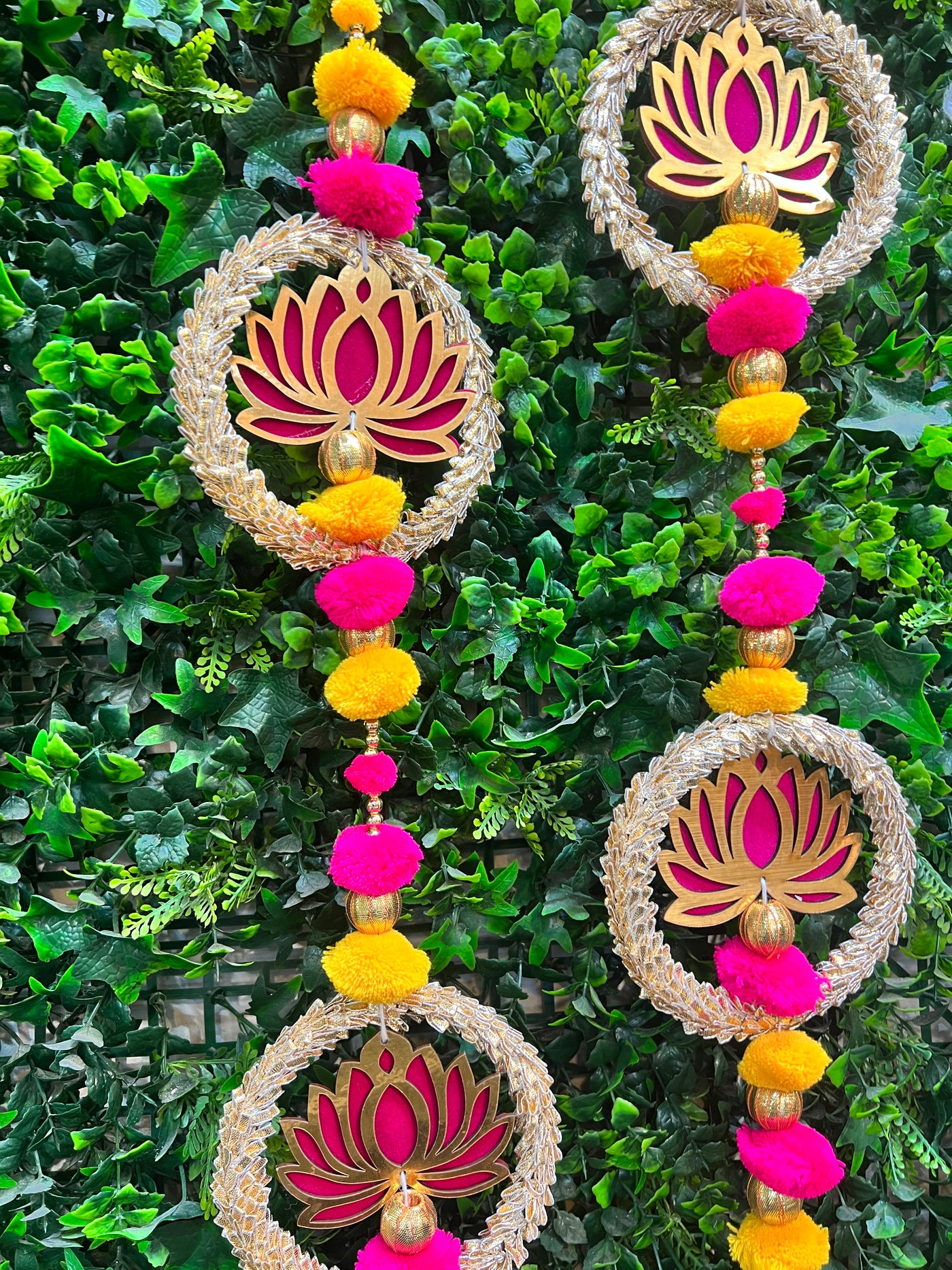 Lotus Yellow Pink larhiya pair