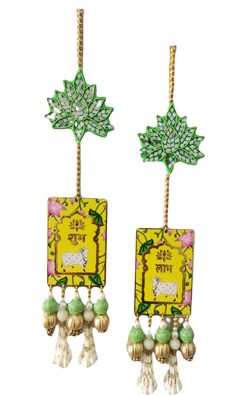 Patchwork Shubh Labh Pair