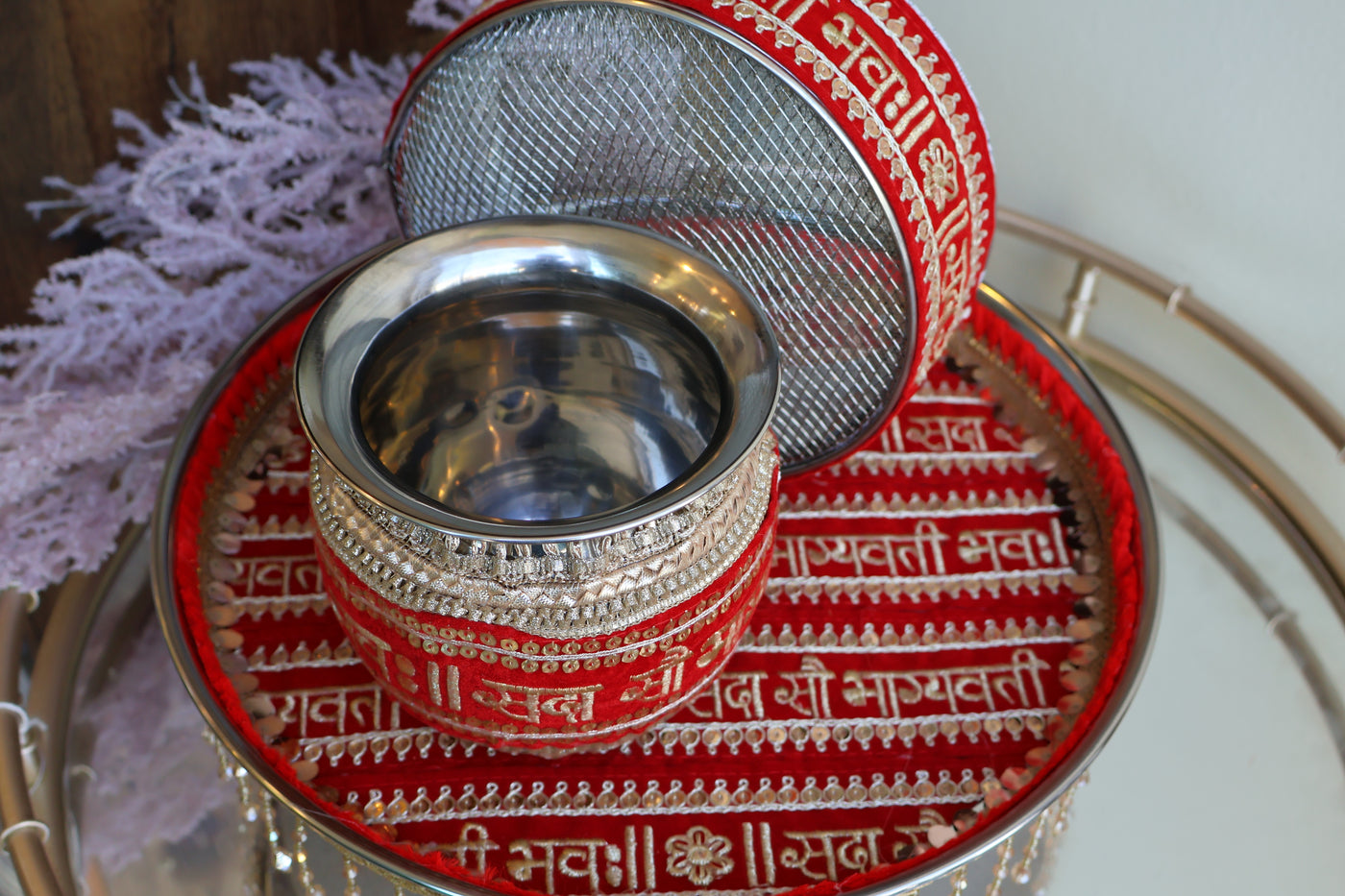 Sada Saubhagyavati Thali Set