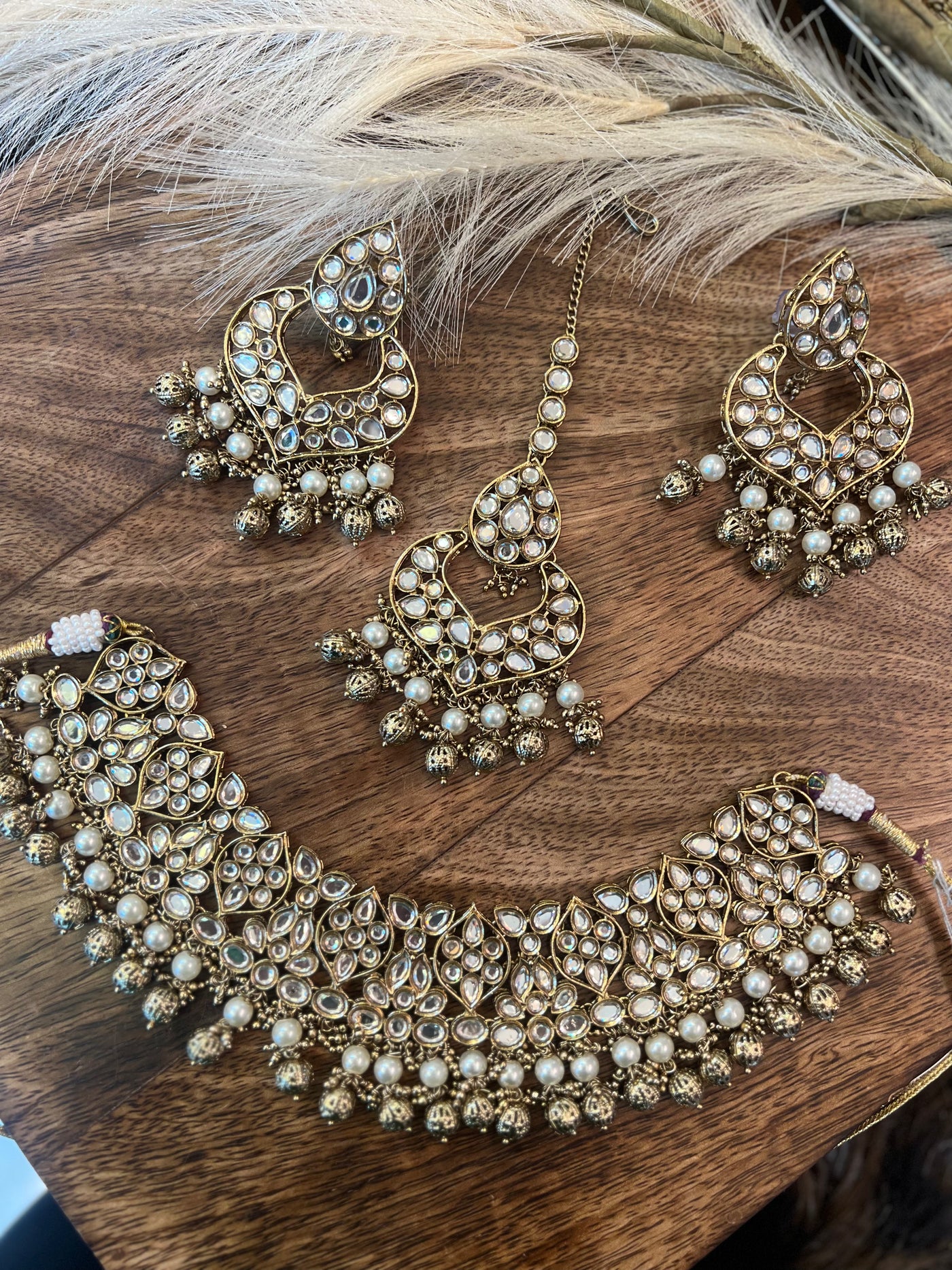 Heavy Bridal Champagne Gold - Indian Secrets