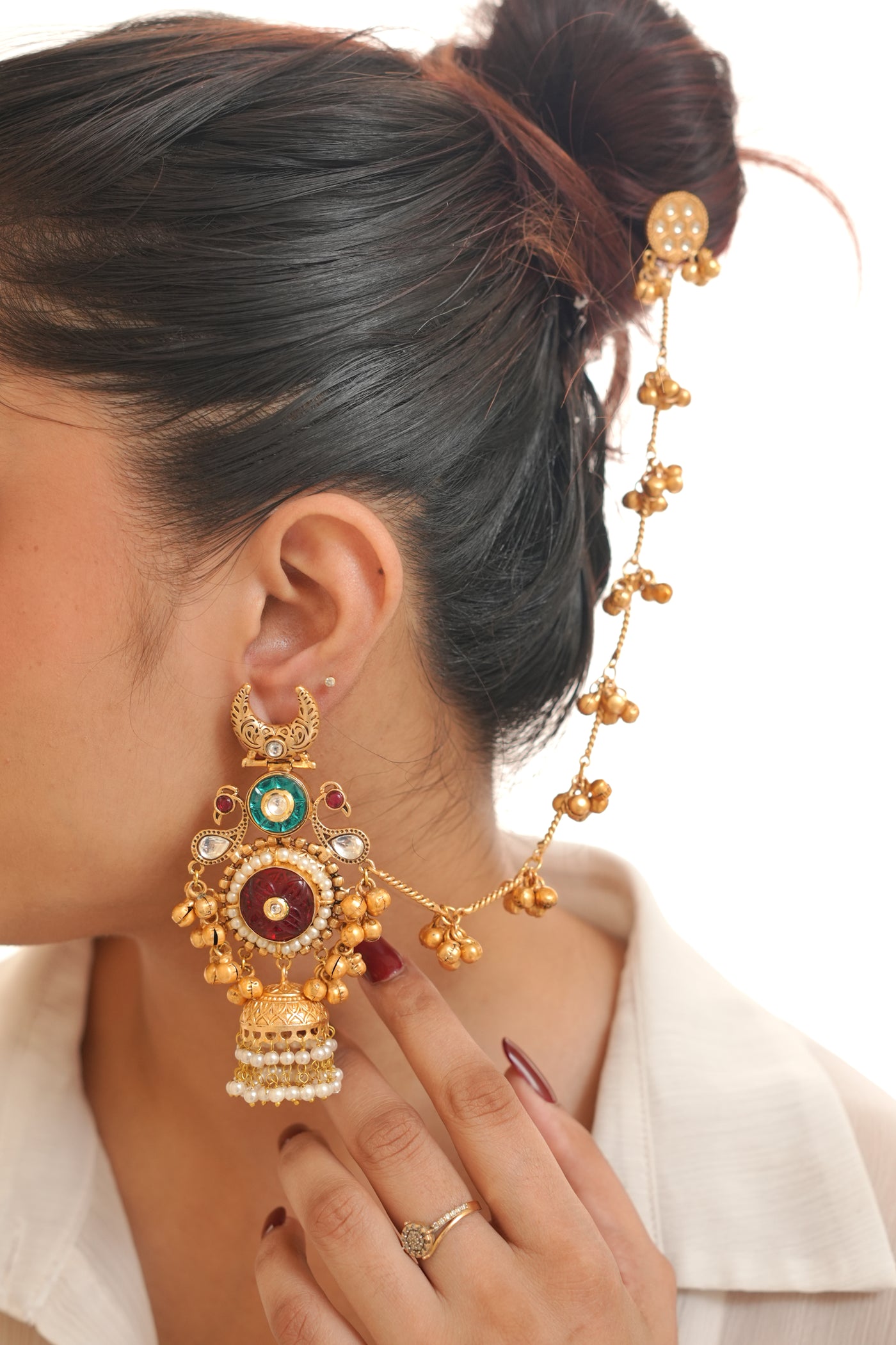 Rang Mahal Statement Jhumka