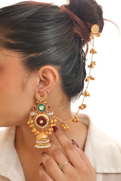 Rang Mahal Statement Jhumka