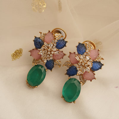 Gulnoor Bloom Drop Earrings