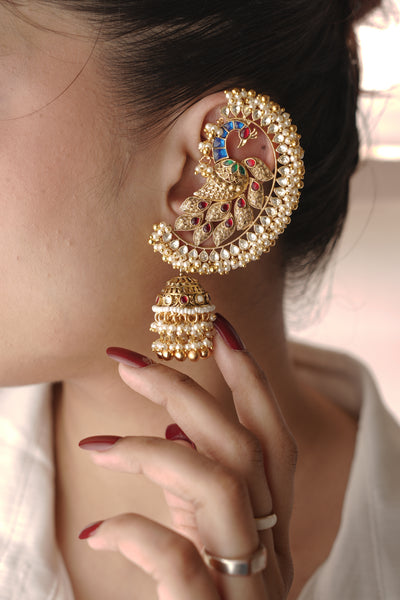 Mayur Adorn Pearl Ear Cuff
