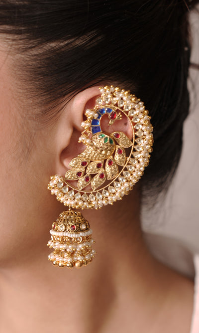 Mayur Adorn Pearl Ear Cuff