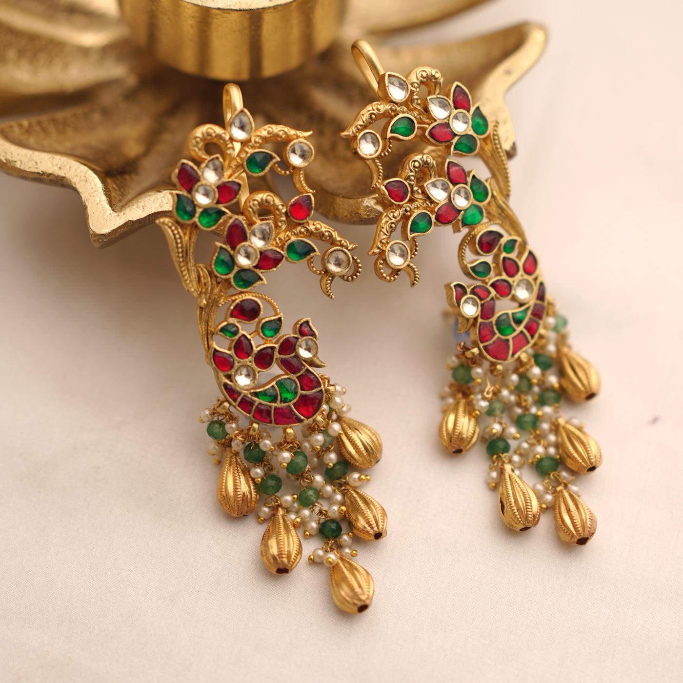 Mayuri Varn Earrings