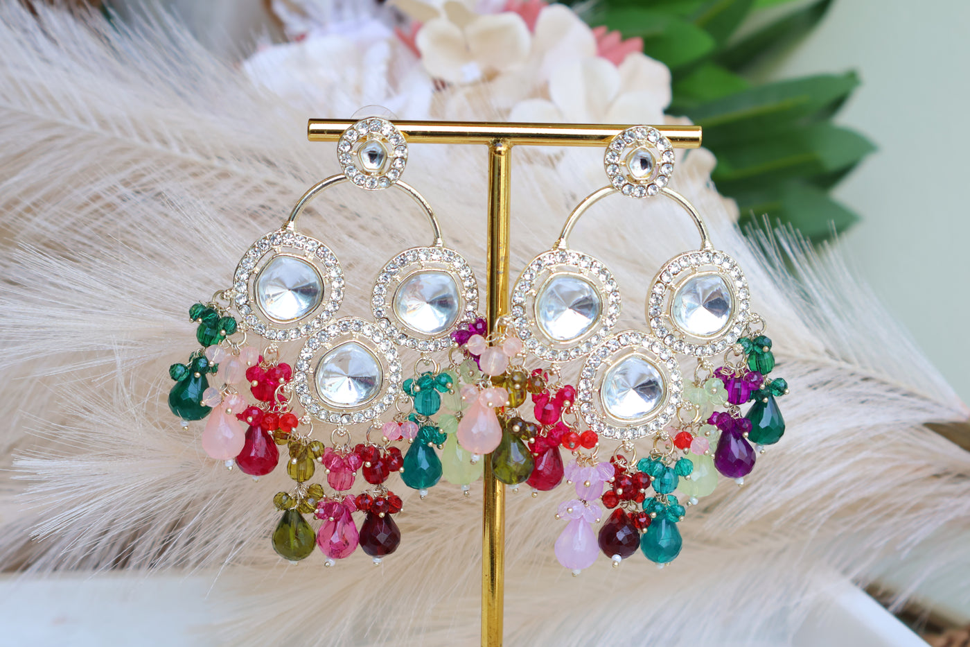 Multi-color lightweight Earring - Indian Secrets