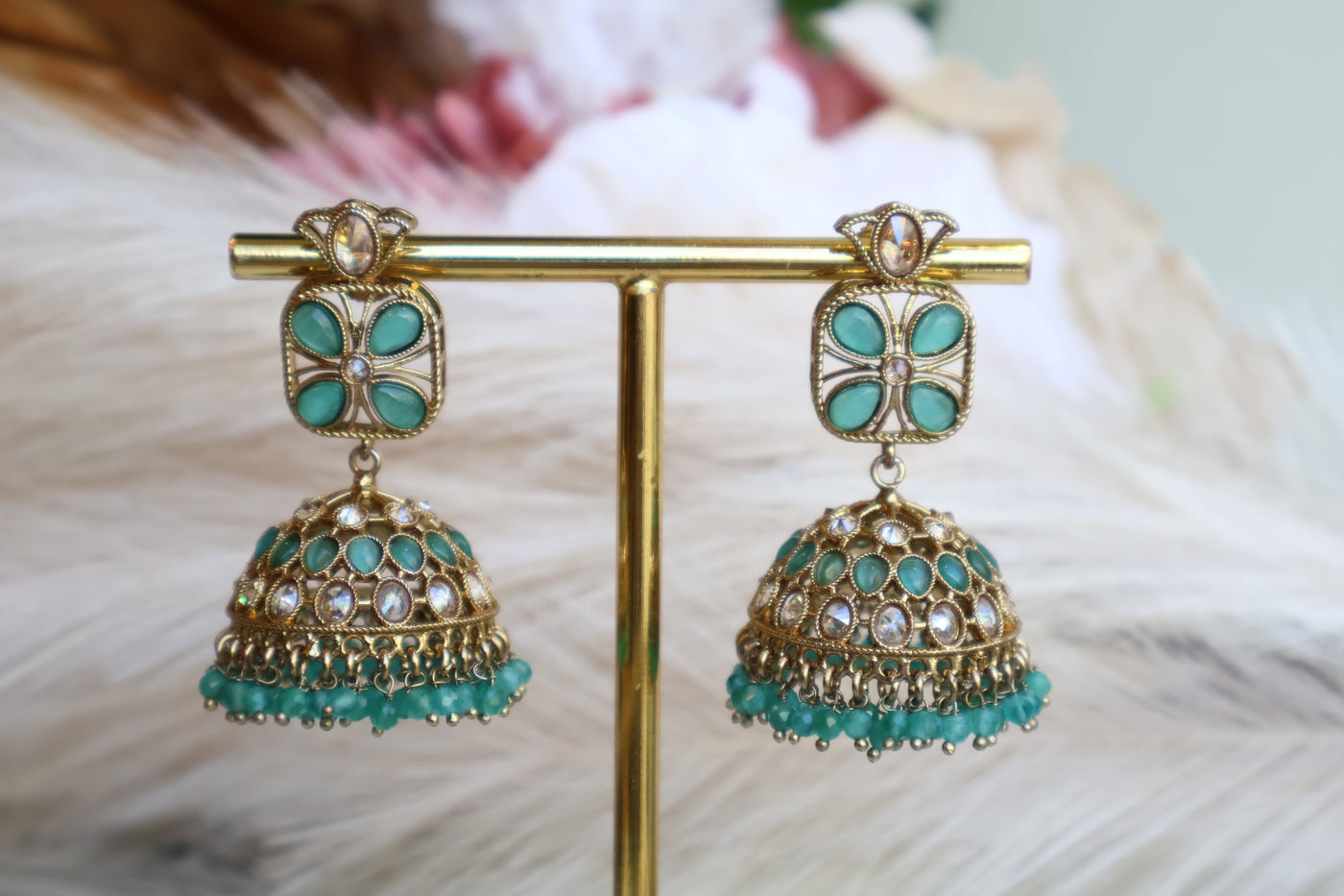 Chandra Girlish Jhumka - Indian Secrets