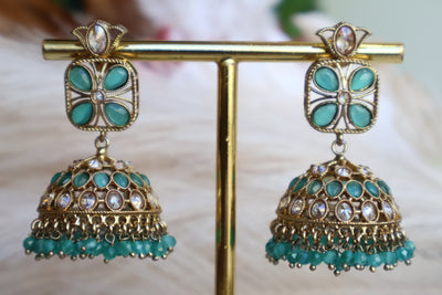 Chandra Girlish Jhumka - Indian Secrets