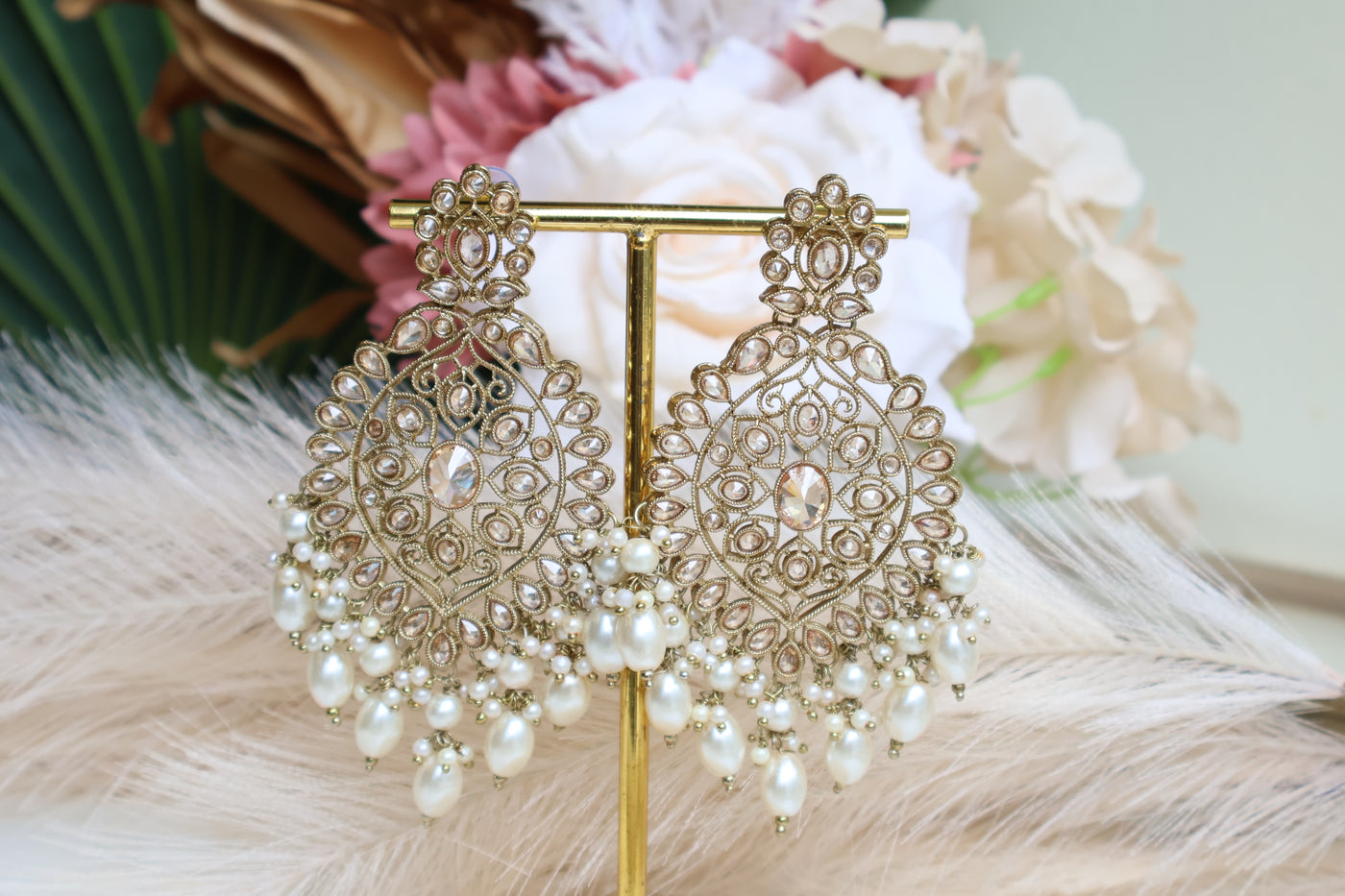 Aheli Ethnic Wedding Wear Earring - Indian Secrets