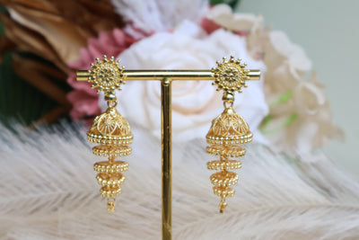 Traditional Layered Jhumki - Indian Secrets