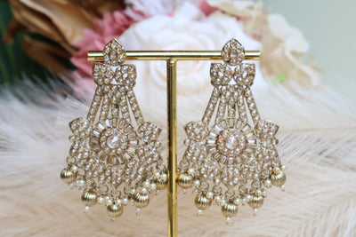 Partywear Long Earring - Indian Secrets