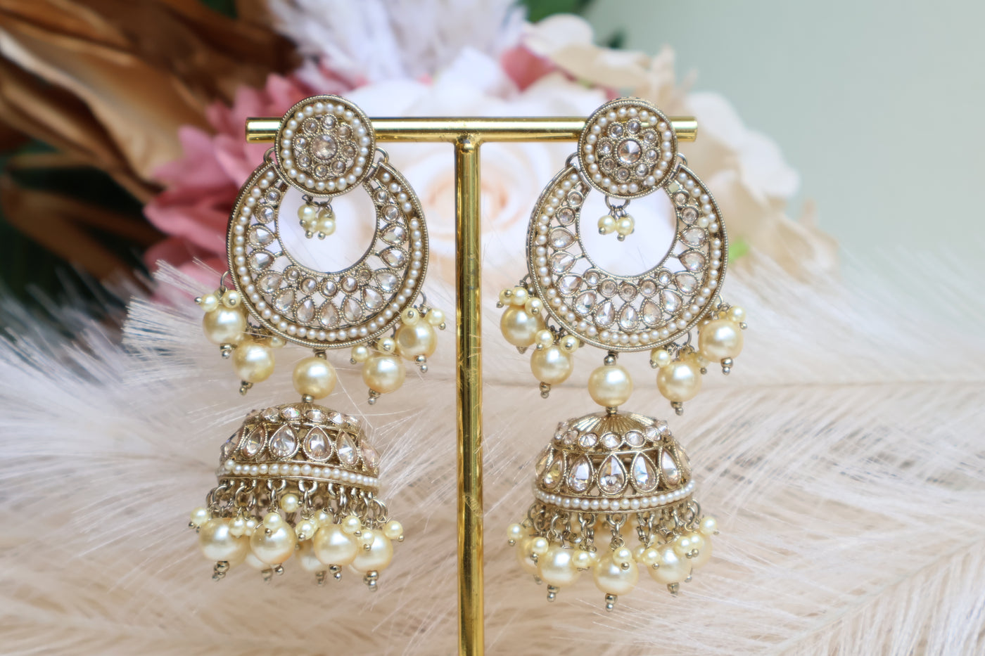 Ekam Partywear Jhumka - Indian Secrets