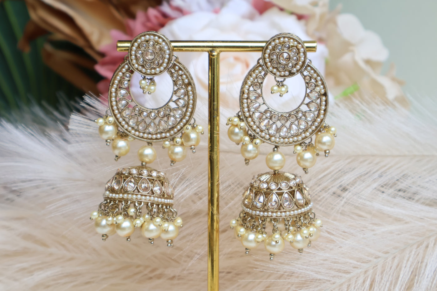 Ekam Partywear Jhumka - Indian Secrets