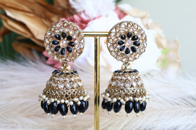 Trendy Punjabi Jhumki with Tikka - Indian Secrets