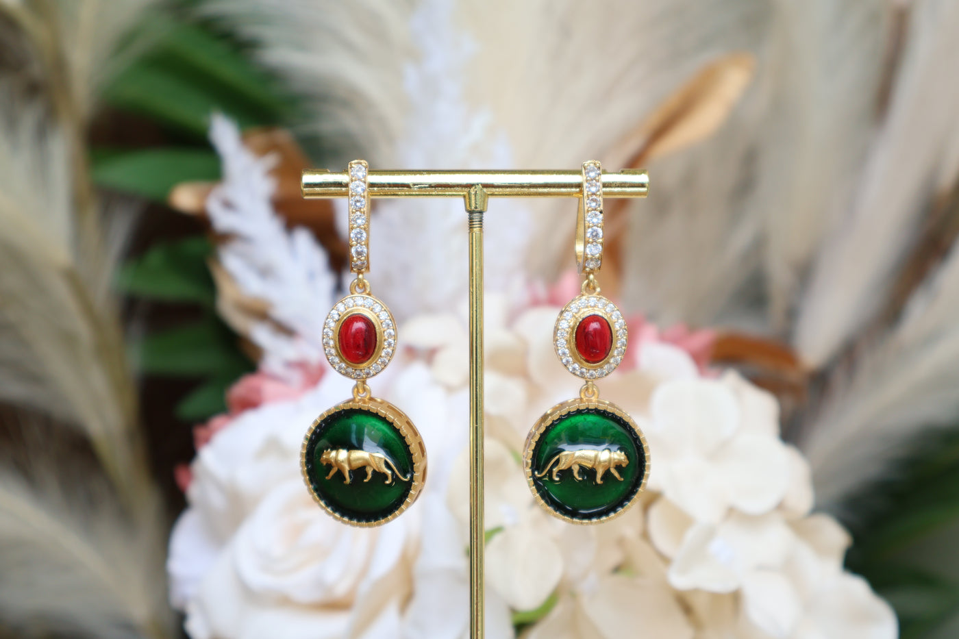 Tiger- Iconic Earrings - Indian Secrets