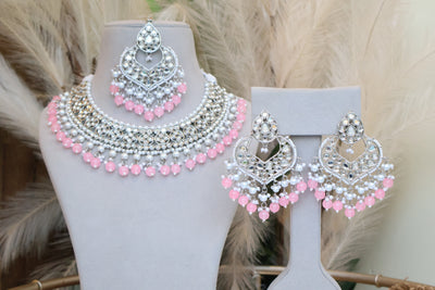 Manisha Pink Necklace - Indian Secrets