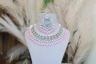 Manisha Pink Necklace - Indian Secrets