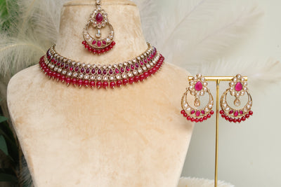 Nandini Necklace with Tikka - Indian Secrets