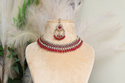 Nandini Necklace with Tikka - Indian Secrets