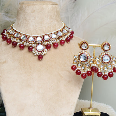 Urvi Dual-Tone Necklace - Indian Secrets