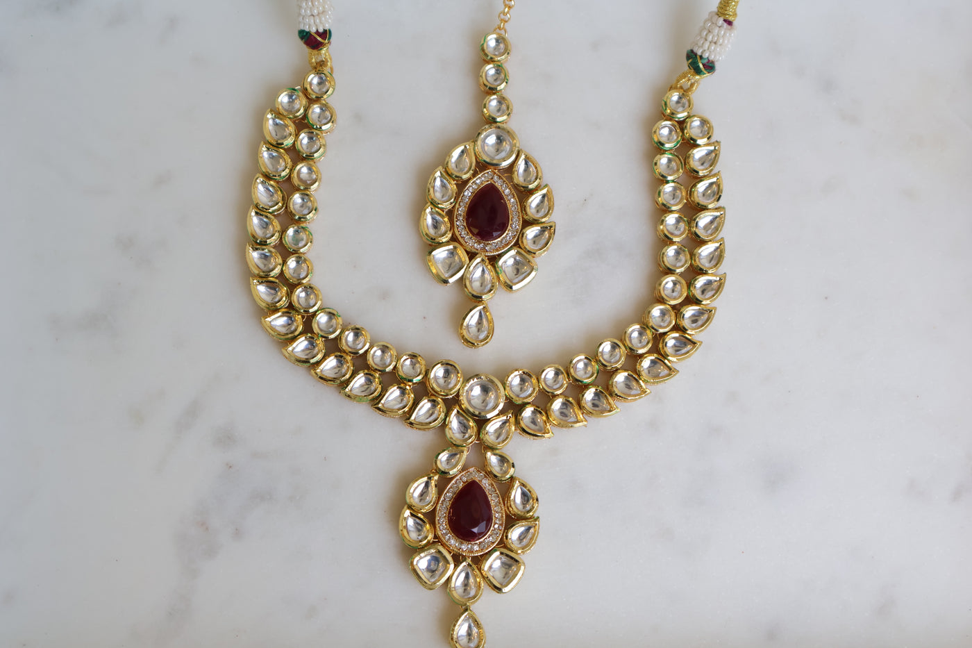 Bikaner Kundan Jadau Necklace - Indian Secrets