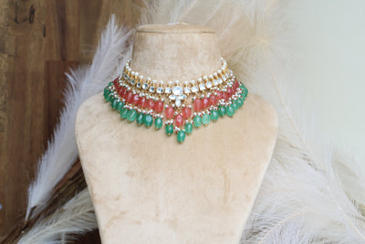 Inaya Kundan Necklace - Indian Secrets