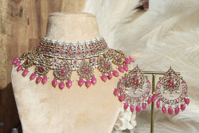 Salina Polki Necklace - Indian Secrets