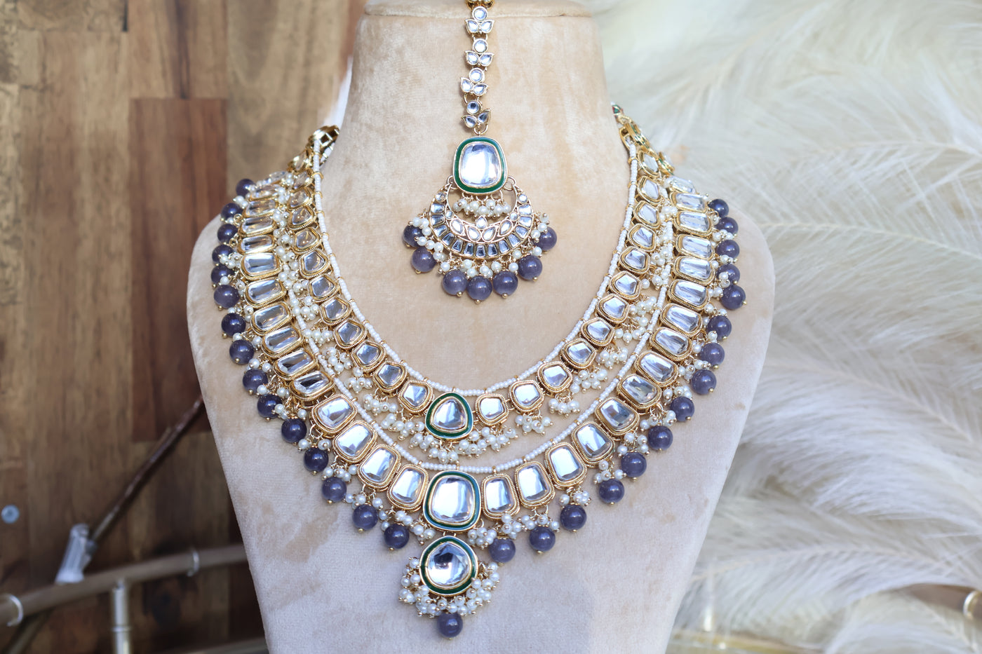 Suhani Long Necklace - Indian Secrets