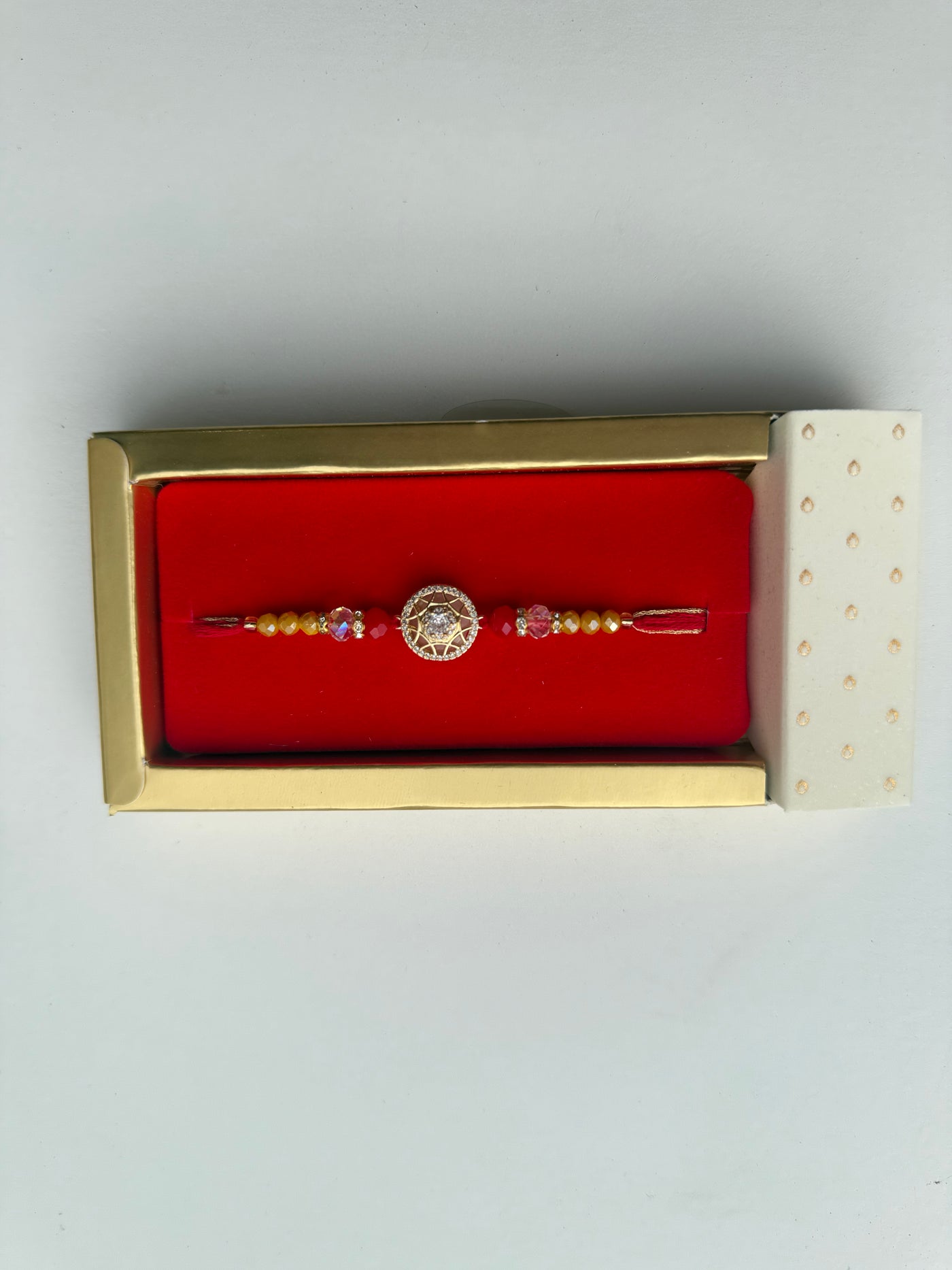 Sunstone Kundan Rakhi