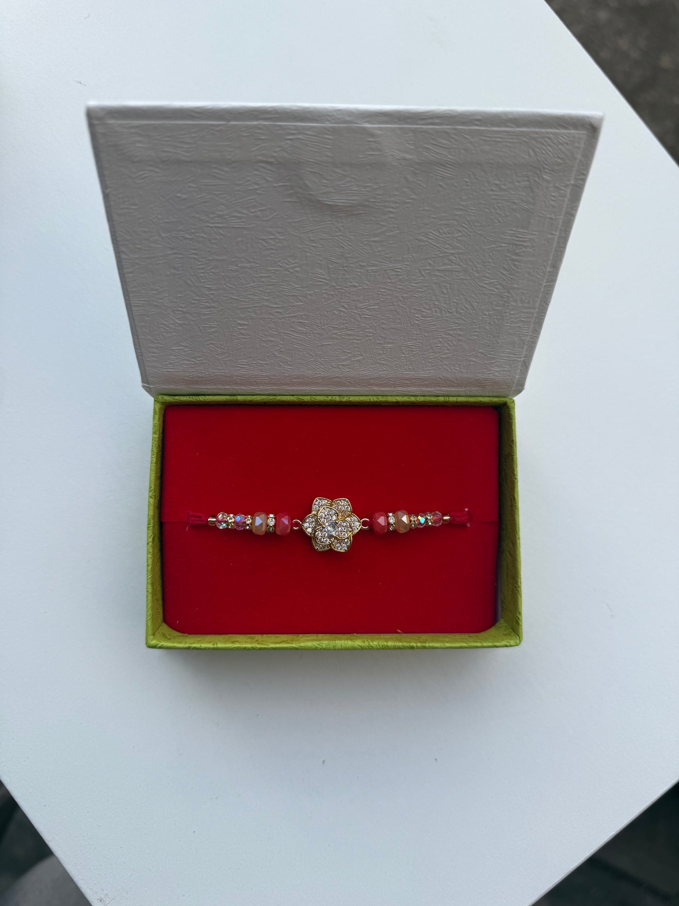 Sparkle Bloom Rakhi