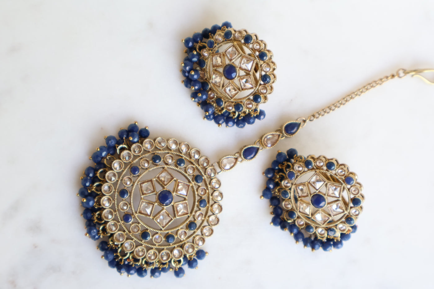 Tanvi Studs with Tikka - Indian Secrets