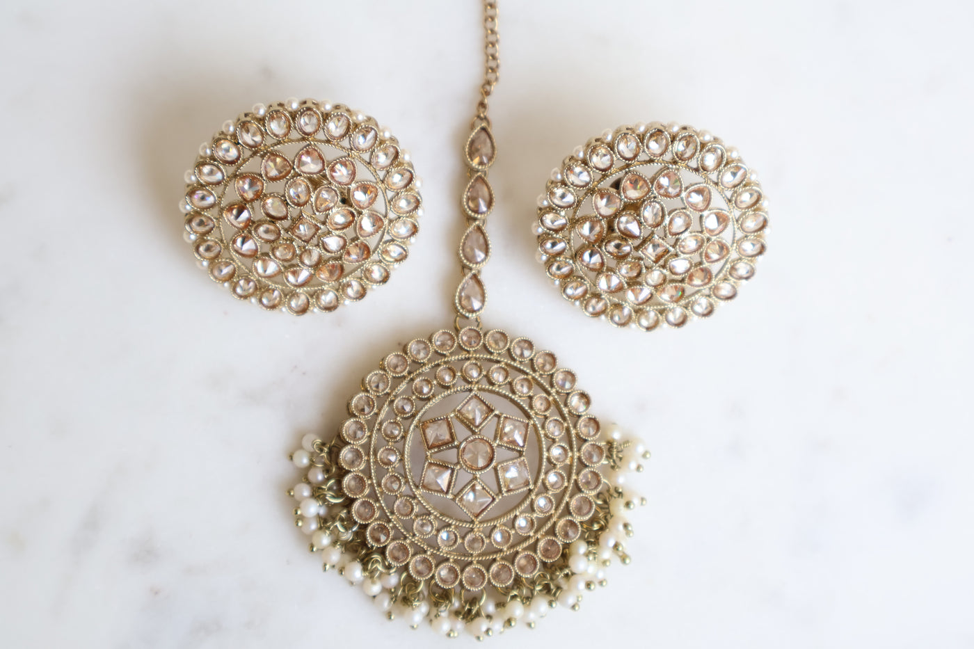 Tanvi Studs with Tikka - Indian Secrets