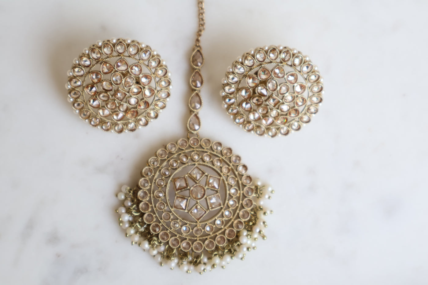 Tanvi Studs with Tikka - Indian Secrets