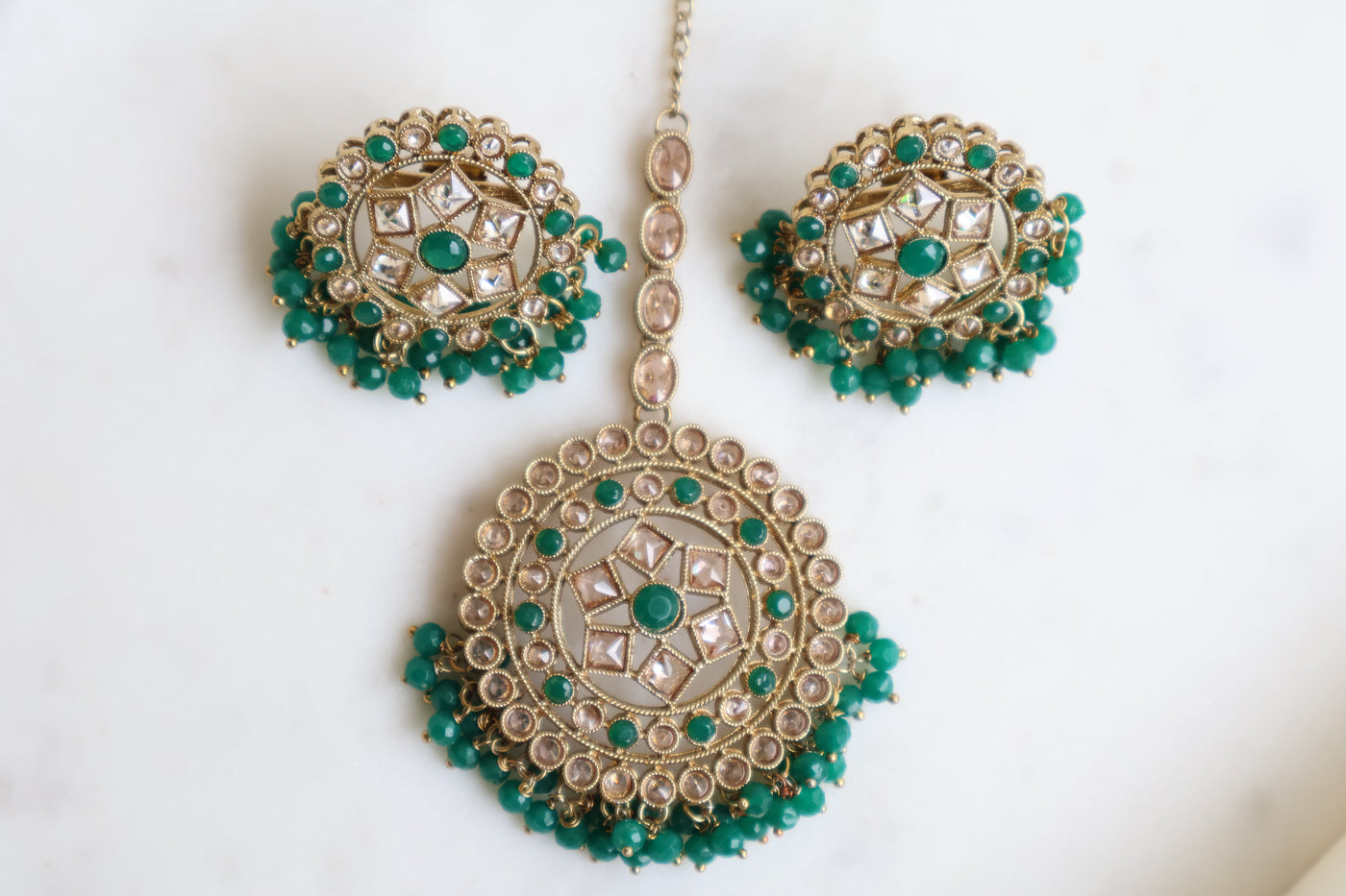 Tanvi Studs with Tikka - Indian Secrets