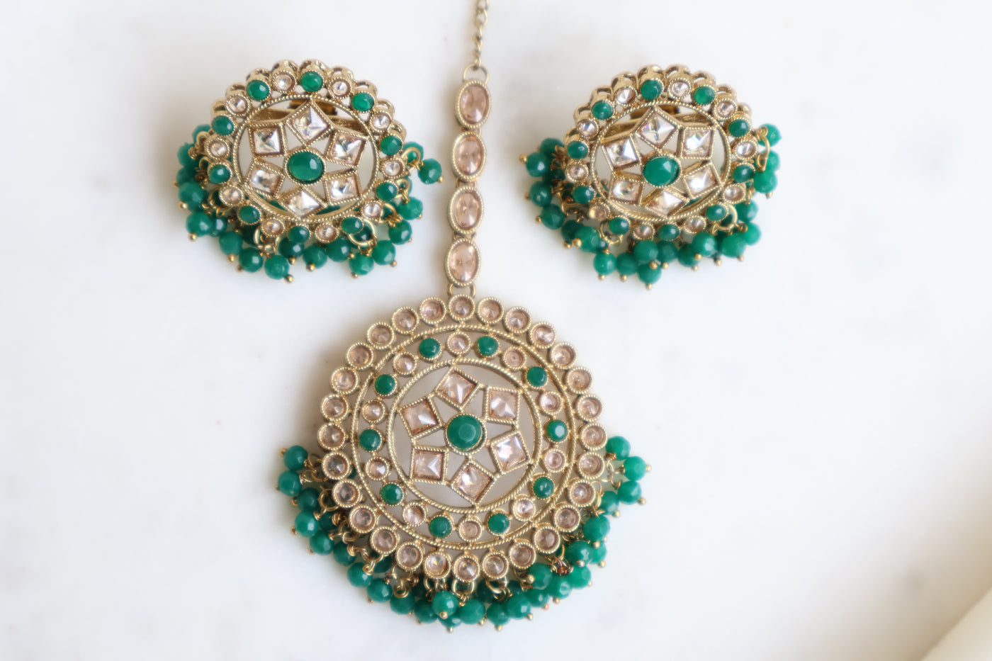 Tanvi Studs with Tikka - Indian Secrets