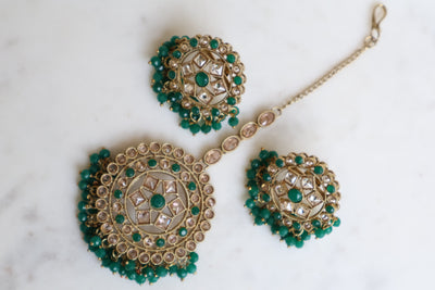 Tanvi Studs with Tikka - Indian Secrets