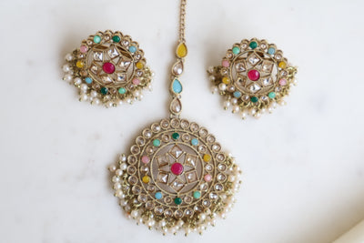 Tanvi Studs with Tikka - Indian Secrets