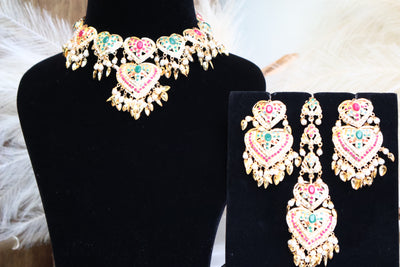 Mannat Jadau Necklace - Indian Secrets