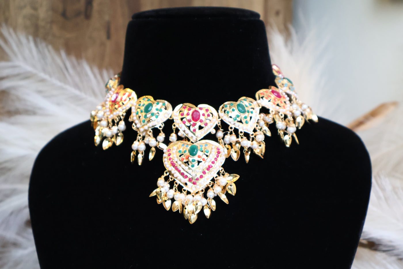 Mannat Jadau Necklace - Indian Secrets