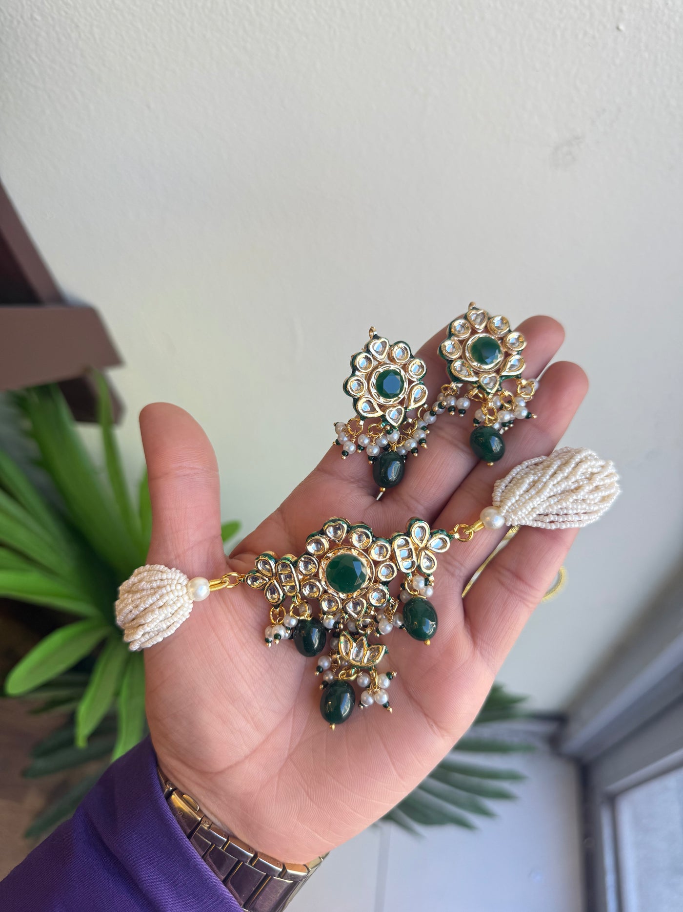 Meherbano Kundan Necklace Set