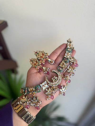 Rukhsar Kundan Necklace Set