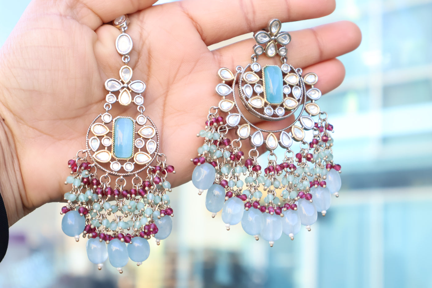 Sonakshi Earrings and Tikka