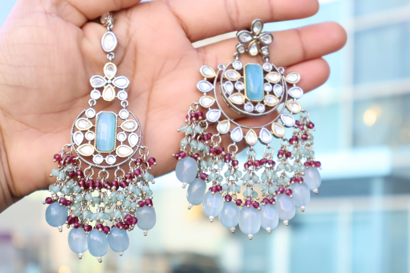 Sonakshi Earrings and Tikka