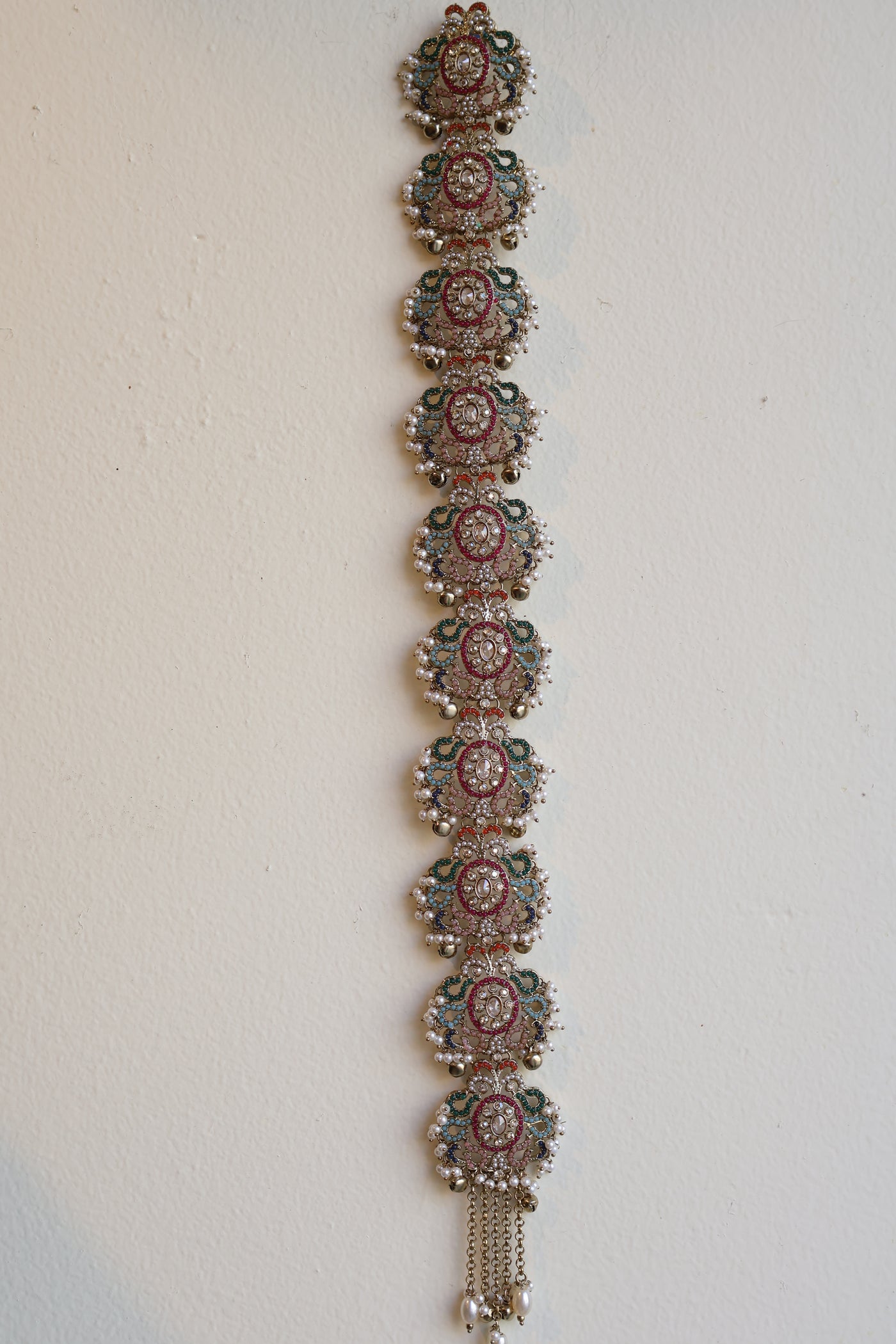 Braid Accessory Polki Multi-Color Ghungroo