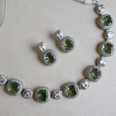 Zarminé Emerald Shine Necklace
