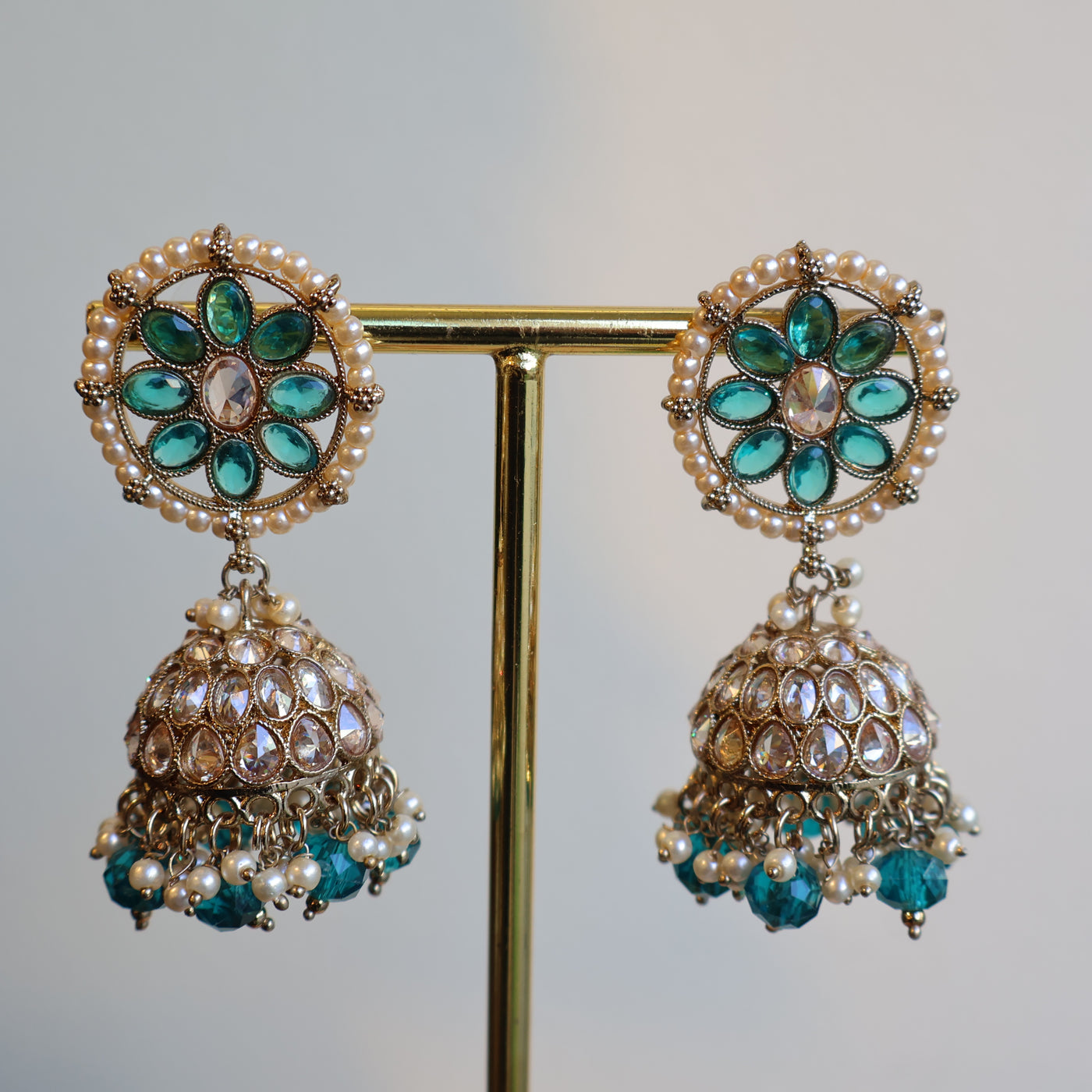 Meher Emerald Bloom Necklace