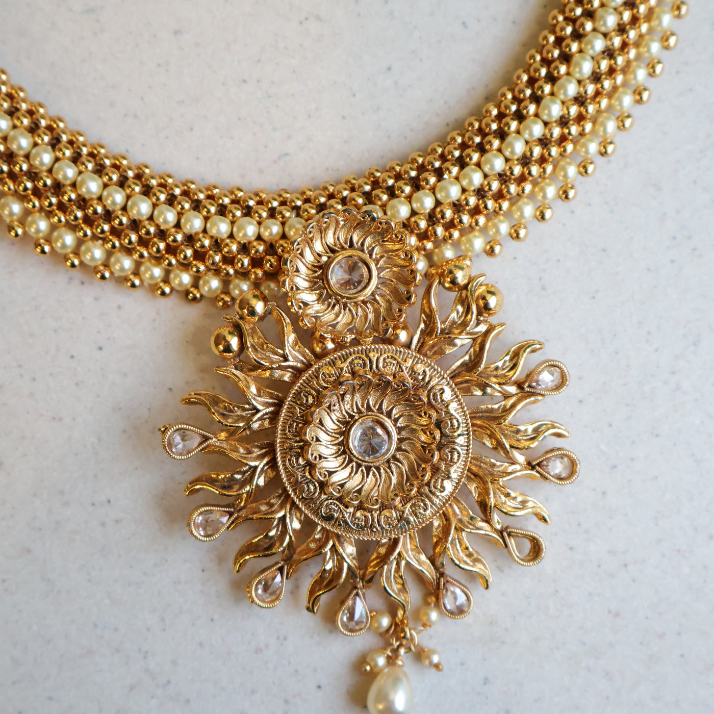Surya Nakshi Necklace
